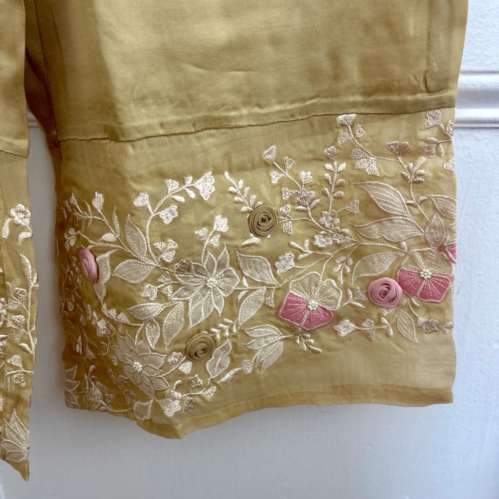 NWT KALKI Designer Indian Salwar Kameez Set Size S - Picture 6 of 15